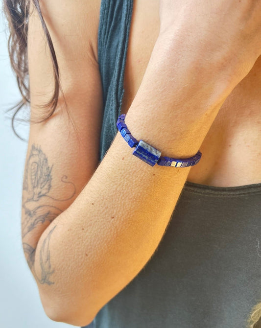 bracelet lapis lazuli